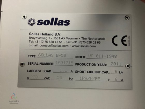 2011 Sollas B-50