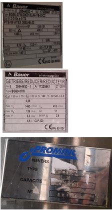 1994 不锈钢罐 2500 升，带搅拌