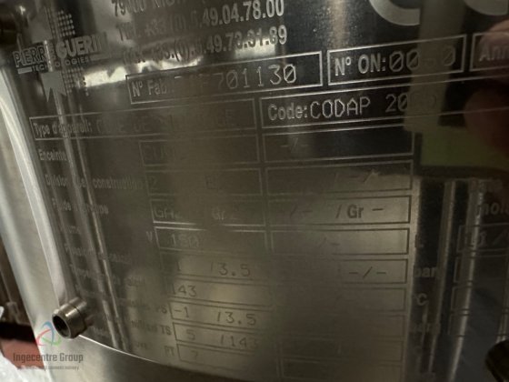 2007 不锈钢罐 150 升