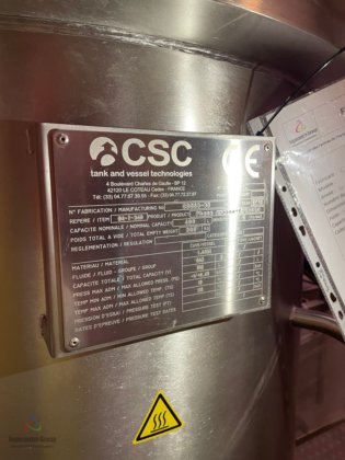 2016 不锈钢罐 400 升