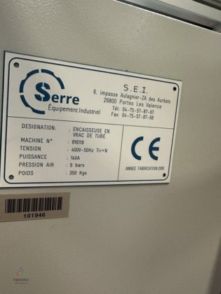 2016 Poste d’encaissage