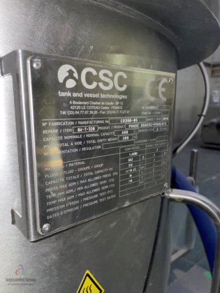 2016 不锈钢罐 400 升