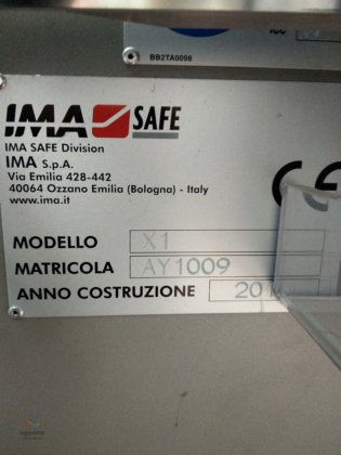 2012 IMA Safe X1