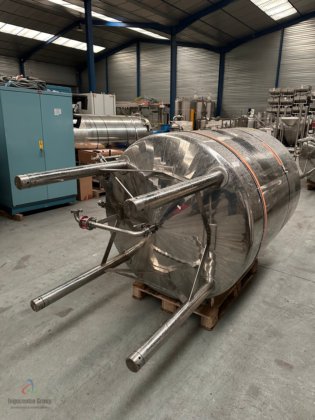 1972 不锈钢罐 2000 升，带搅拌