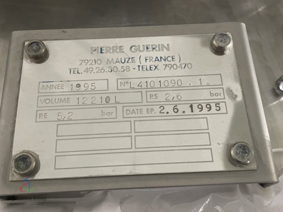 1995 不锈钢槽 12,000 升