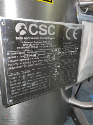 2016 不锈钢罐 100 升