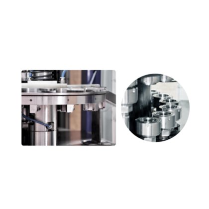 Efficient plastic cap making 24