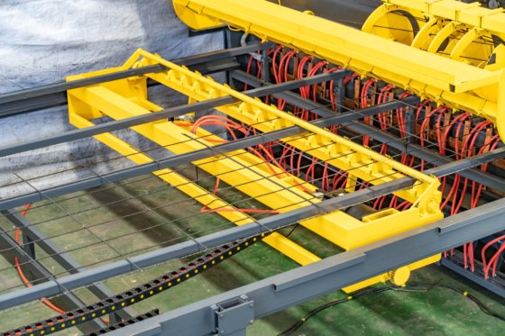 Feihong 3-6mm の自動金網の溶接機