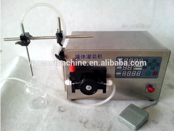 蠕动泵式灌装机 0.5 毫升小剂量灌装机，小容量精确液体装瓶设备工具 电动