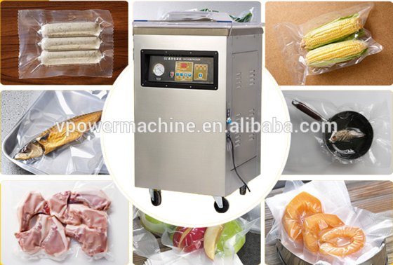 DZ400 食品奶酪茶叶真空封口包装机 真空单室铝袋真空包装封口机