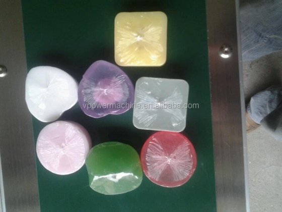 多功能手工肥皂 PE 拉伸膜自动包装机