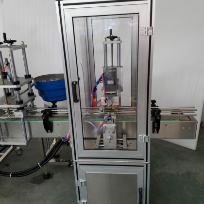 膏体自动灌装线 双头全自动灌装贴标旋盖线