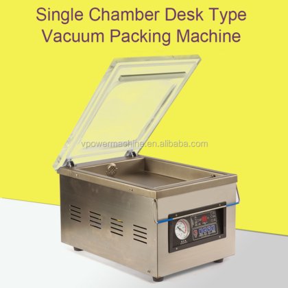 广州工厂单室台式真空封口机，用于食品、坚果、水果、肉类包装的塑料袋真空包装机