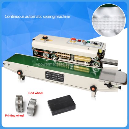 用于塑料袋的全自动卧式连续塑料袋封口机