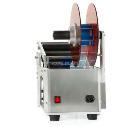 广州工厂 YM50 口红和软管半自动圆瓶贴标机