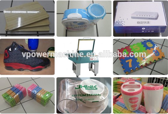 手动箱式 L 型 PVC 热收缩膜切割封口包装机