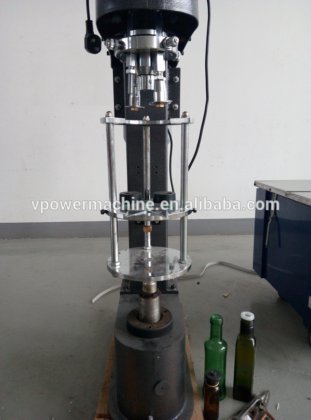 半自动 Ropp 酒瓶螺旋盖压接机，金属盖压接机，铝盖压盖机