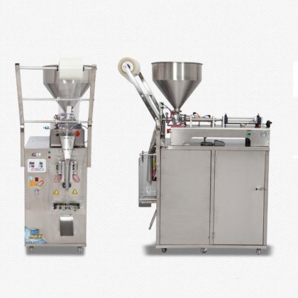 10-50 毫升自动小袋灌装和包装机，用于灌装液体、奶油和膏状液体