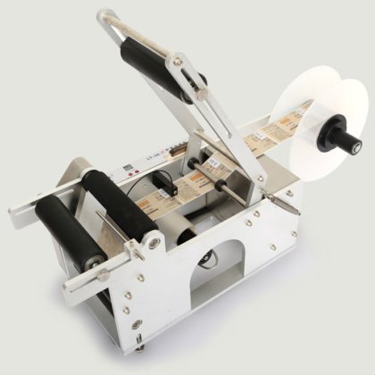 50 半自动不干胶贴纸圆瓶贴标机（适用于罐子、瓶子