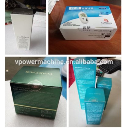 用于小纸箱的半自动小容量纸箱矩形边角侧封贴标机