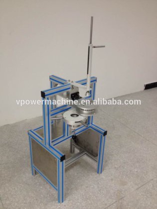 手动折叠式圆形酒店香皂包装制作裹包机，售价低廉