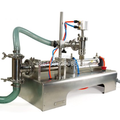 G1WY 单头气动卧式自动液体灌装机,适用于饮料、精油、香水、矿泉水、果汁