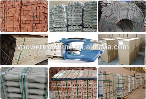 用于塑料打包带的电动打包机、手动电池切割机打包工具，塑料带