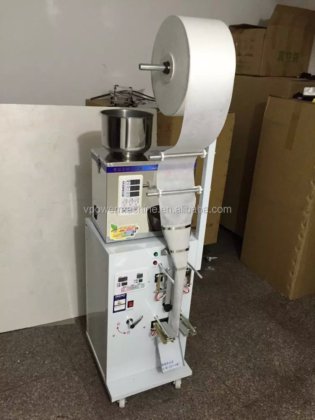 用于皂粉、番茄酱和茶的广州工厂自动粉末称重灌装封口包装机