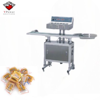 用于化妆品、清洁剂、洗涤剂、油类、乳制品的广州工厂立式连续塑料袋封口机封口机