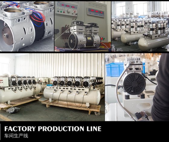 便携式静音油 - 无 80 升储气罐活塞式空气压缩机