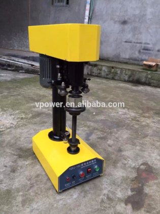 广州工厂 高效电动塑料罐头封盖机适用于薯片、果汁、奶粉、咖啡、化妆品、食品铝盖塑料罐头封盖机适用于油类封盖机