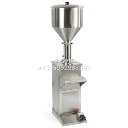 立式手动肥皂液灌装机 用于水、润滑油、果汁、洗发水、番茄酱、花生酱的灌装机