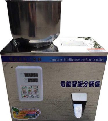 2-200 克小型高精度全自动颗粒冰糖干粉盐奶粉称重充填包装机