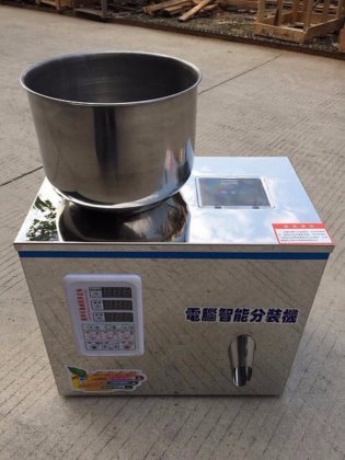 2-200 克小型高精度全自动颗粒冰糖干粉盐奶粉称重充填包装机