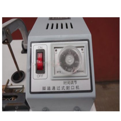 广州工厂 SF-400 脚踏脉冲塑料袋封口机，电加热封口包装收缩机