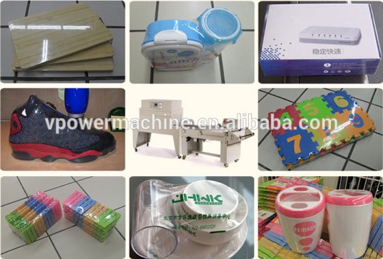 高品质全自动 BS-A450 热收缩包装机/覆膜封口收缩膜包装机