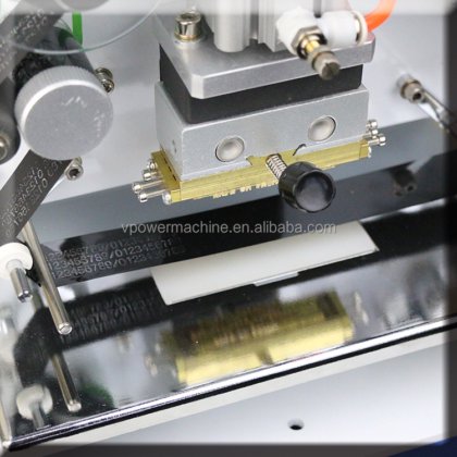 广州工厂便携式小型气动数字日期打码机 皮革、塑料、纸张烫金机