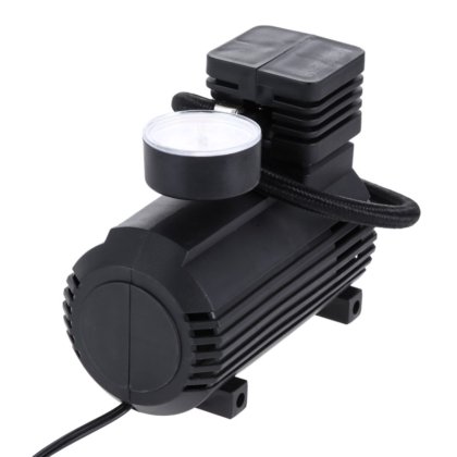 广州 12V 300PSI 电动车充气泵便携式迷你空气压缩机轮胎充气机汽车自行车轮胎球充气床