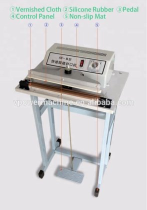 广州工厂 SF-B 通过式脚踏封口机收缩膜封口机，脚踏封口机