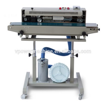 带氮气充填功能的全自动塑料薯片袋封口机