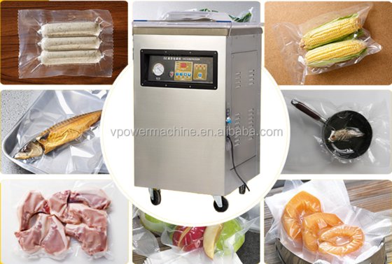 DZ400 食品奶酪茶叶真空封口包装机 真空单室铝袋真空包装封口机