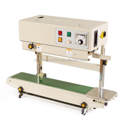 广州工厂 FR-900 立式连续带 PVC 食品塑料薄膜袋封口机