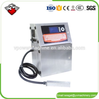 用于打印日期和批号的自动批次代码喷墨打码机