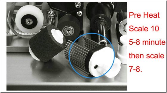 广州工厂全自动墨轮打码机 电动墨卷贴标机 序号/号牌印刷机