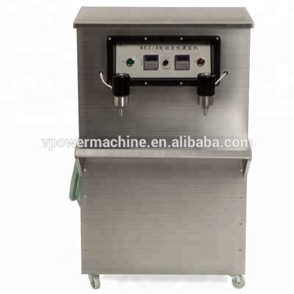 广州工厂 耐用的不锈钢立式电动自吸饮料液体灌装机