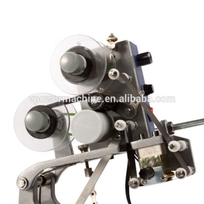 DY-8 彩色色带热印机 直接热烫箔手动印章打码机 日期色带打码机