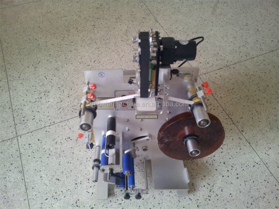 广州工厂 SL-130D 自粘性标签和非干式湿胶缠绕圆瓶双面贴标机(带打码机