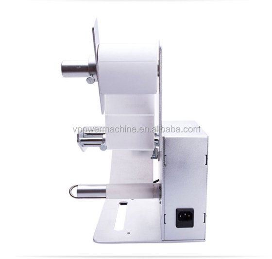 全自动台式热敏条形码不干胶标签剥离机、标签分离机、标签回卷机