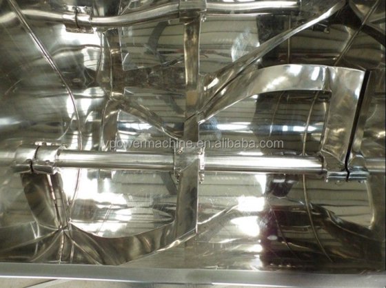 广州工厂不锈钢 CH 系列西格玛桨式卧式槽型螺带混合机，用于肥皂干粉