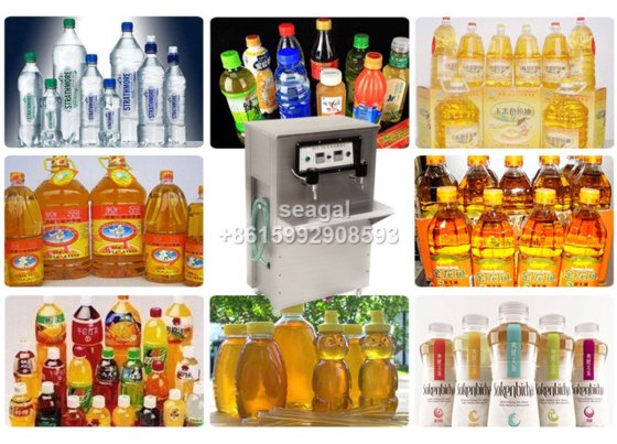 立式手动肥皂液灌装机 用于水、润滑油、果汁、洗发水、番茄酱、花生酱的灌装机